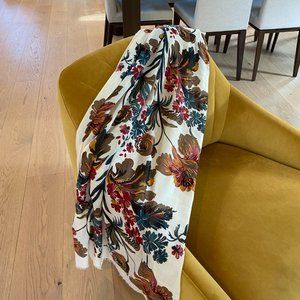 Beautiful Ann Taylor Floral Scarf